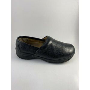 New Nurse Mates Libby Premium Leather Medical Nursing Clogs Slip-On Doctor Shoes